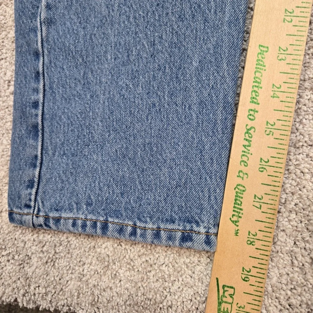 Levis‎ 502 Jeans Mens 34x30 (fits 34x28) Blue Medium Wash stretch
